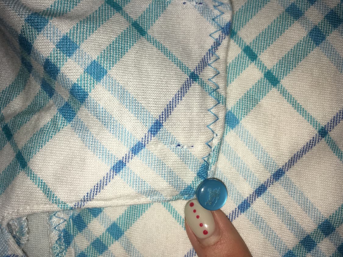 Burberry blue fairy sleeveless 상품이미지3