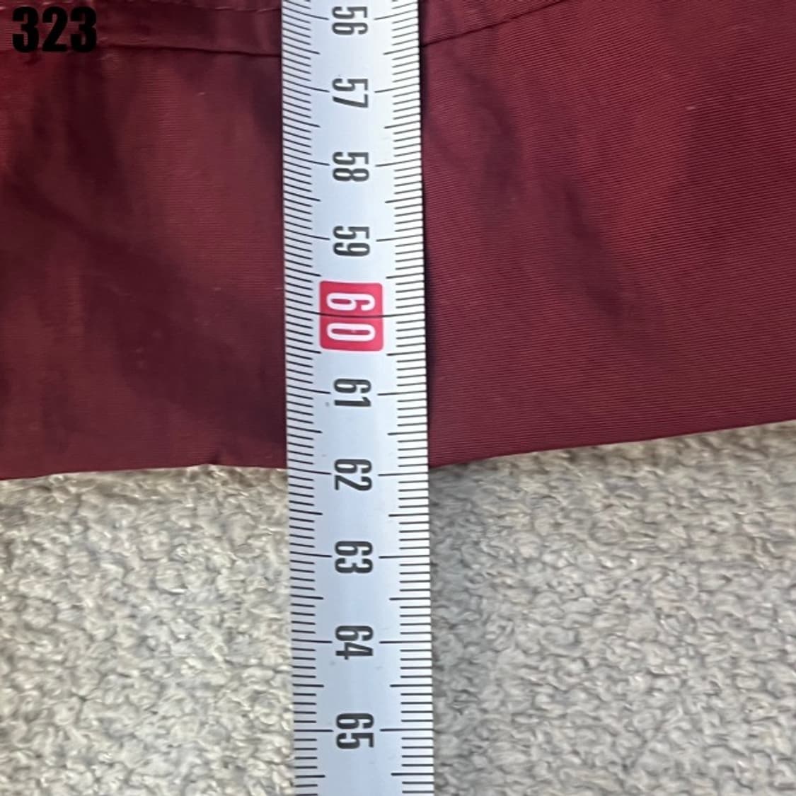 XERON 버건디 바람막이  상품이미지5