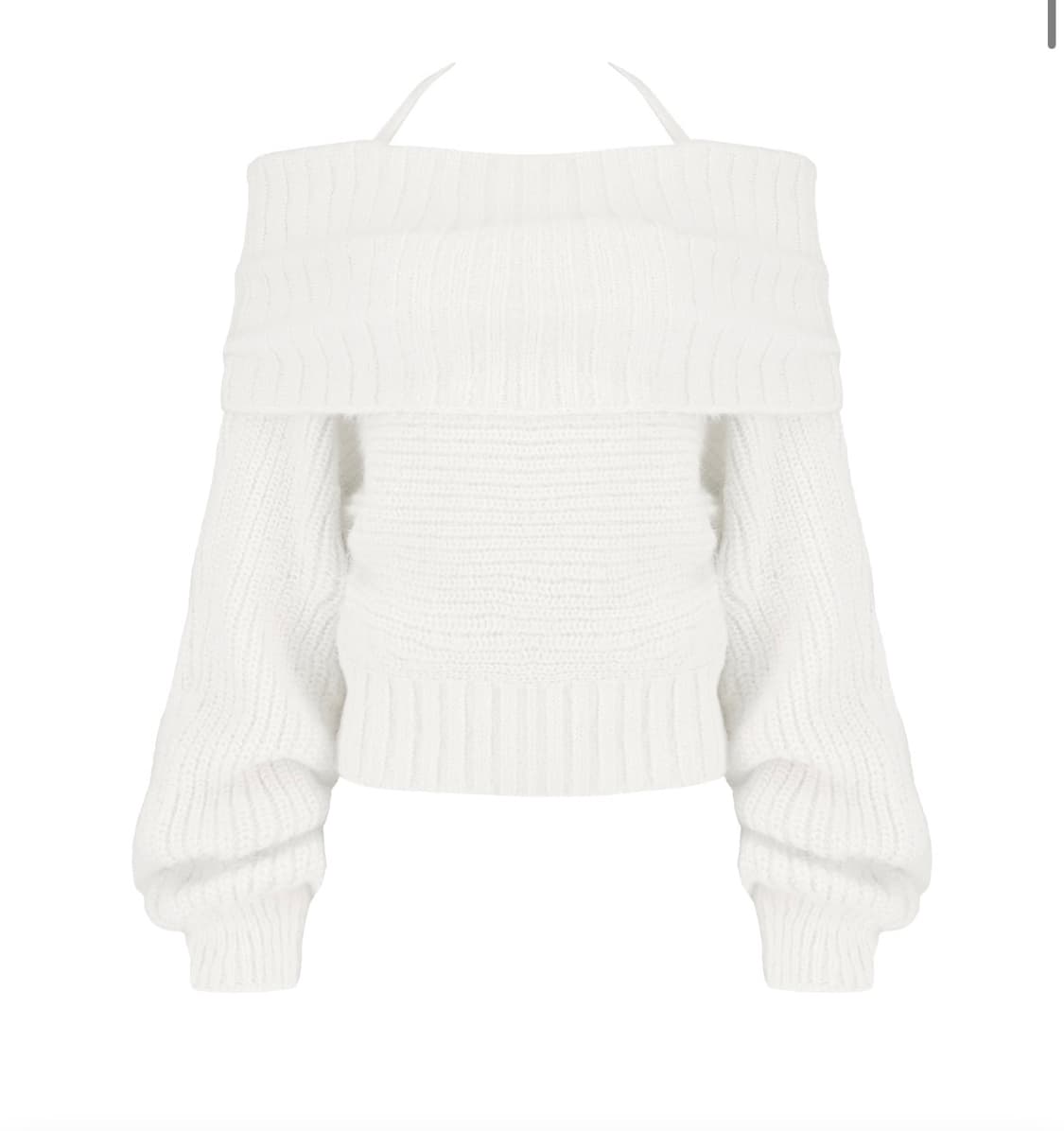 클리시어 오프숄더 니트  상품이미지2