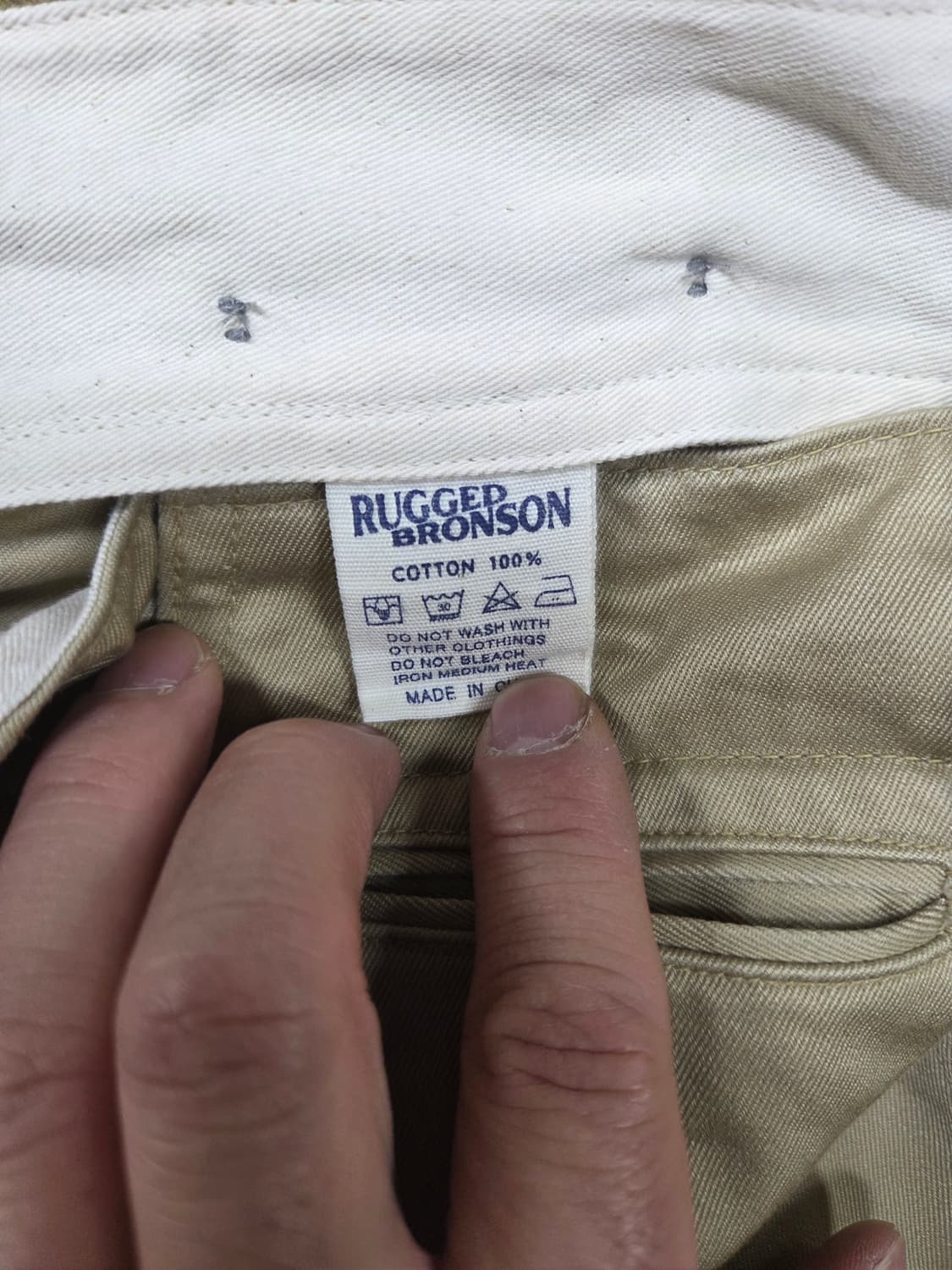 러기드브론슨 치노 팬츠 33 34 상품이미지5