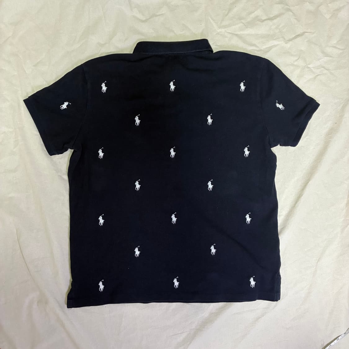 QR 정품 멀티포니 반팔 카라티 L 상품이미지2