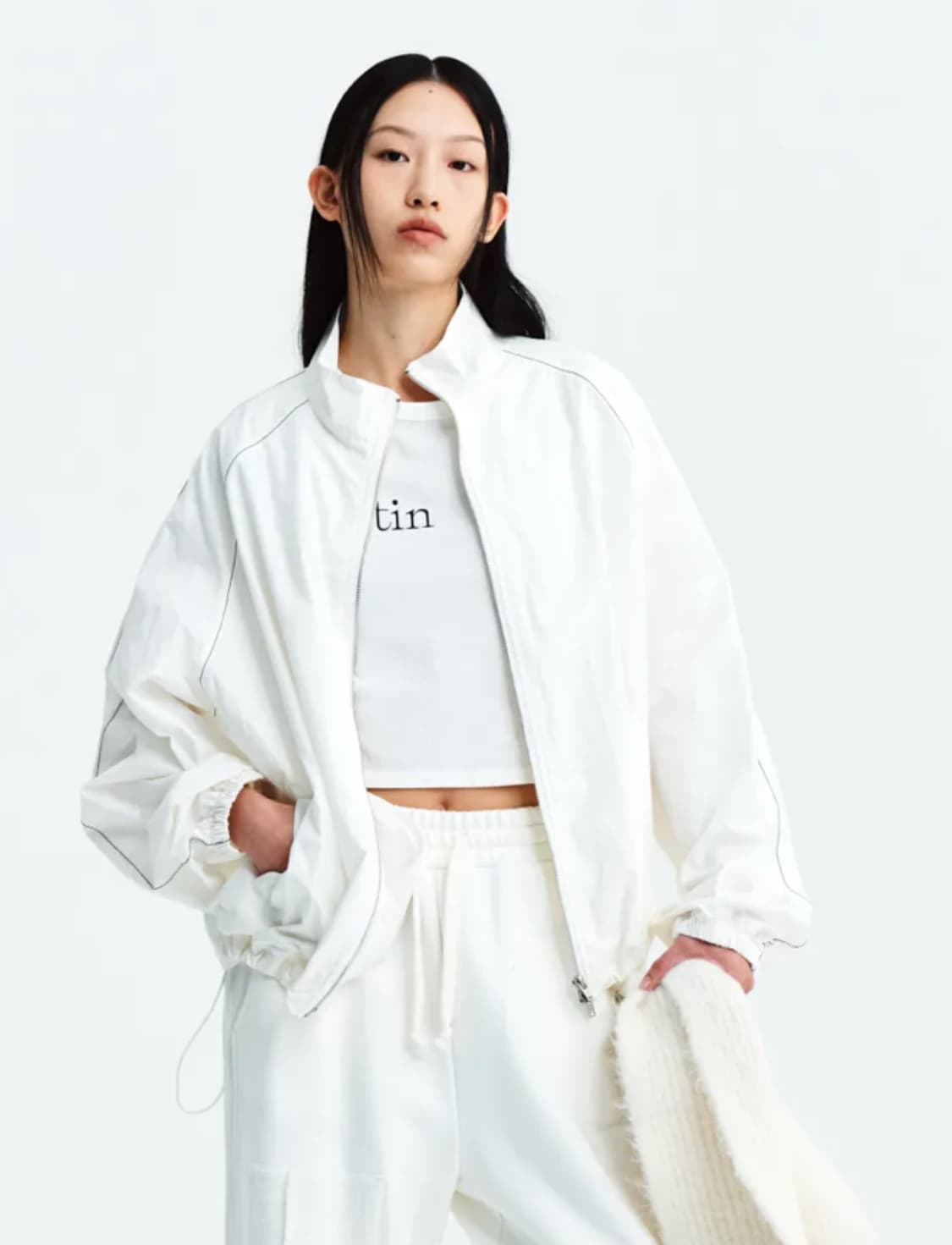 마뗑킴 코팅점퍼 바람막이 상품이미지2