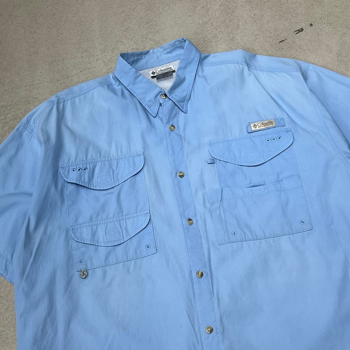컬럼비아 pfg 하프셔츠 s10521 상품이미지3