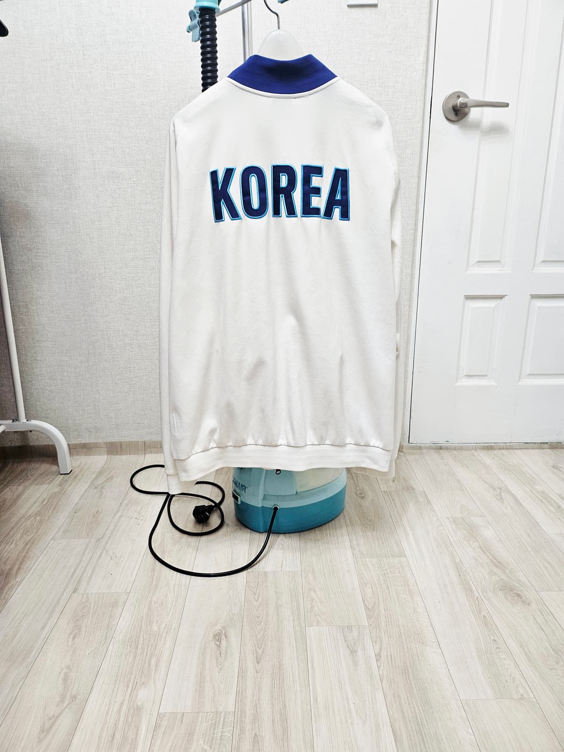 (110)2XL☆우주매물☆나이키 대한민국 국가대표지급용[흰파]트랙자켓져지 상품이미지7