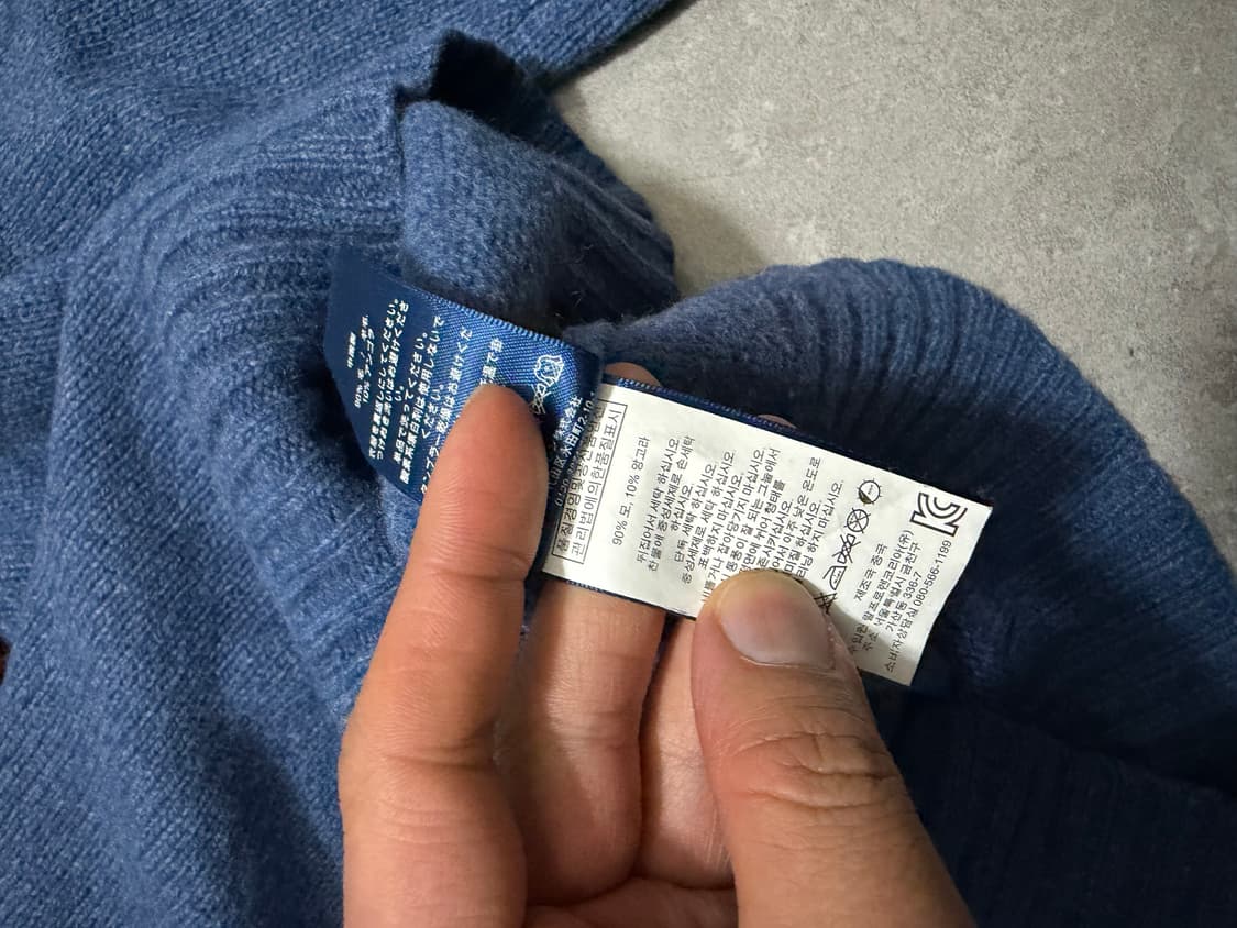 00s  랄프로렌 폴로 빈티지 앙고라 울니트  95size   상품이미지7