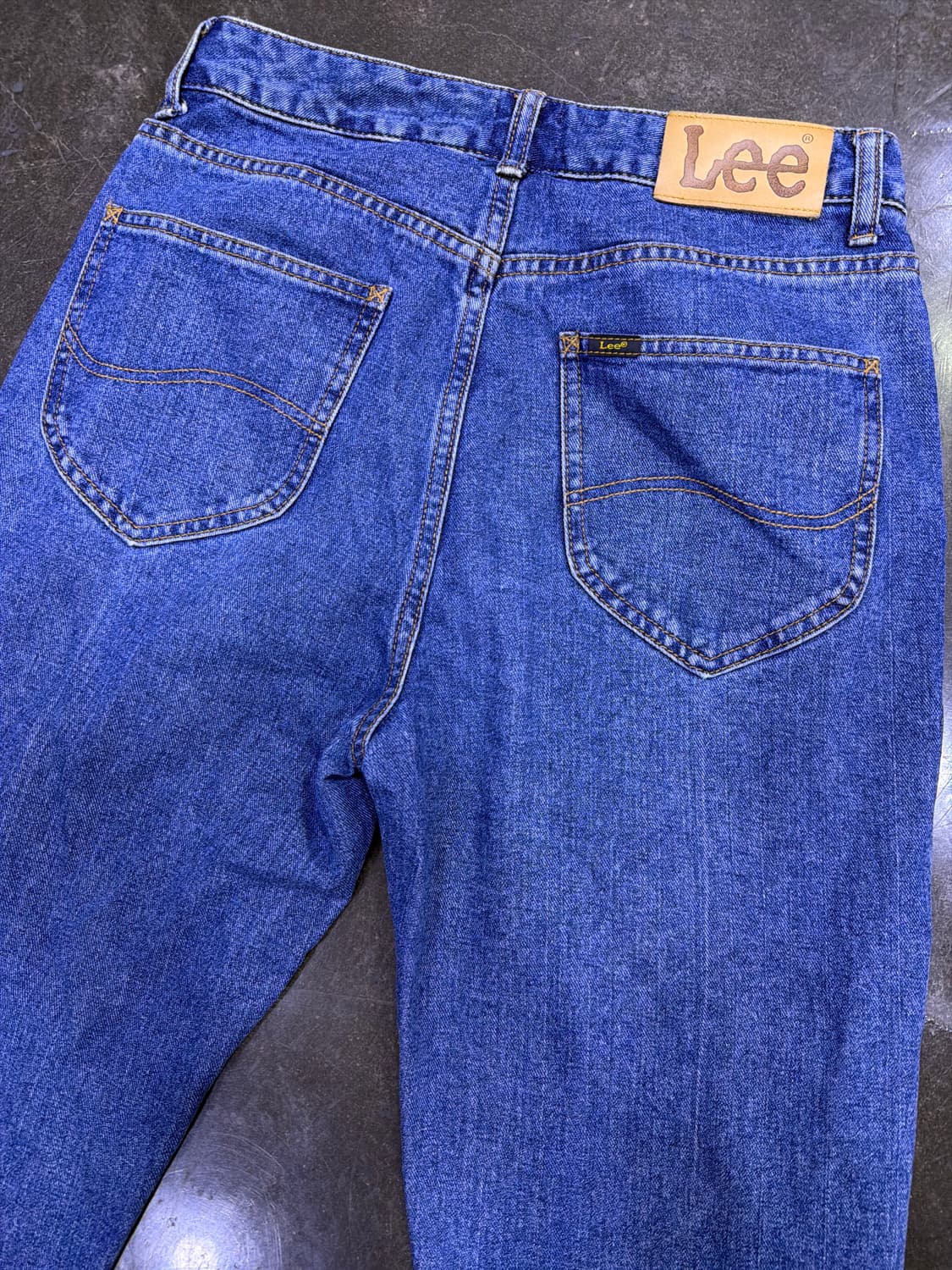 Lee 리 중청 워싱 테이퍼드핏 청바지 데님팬츠 27 상품이미지6