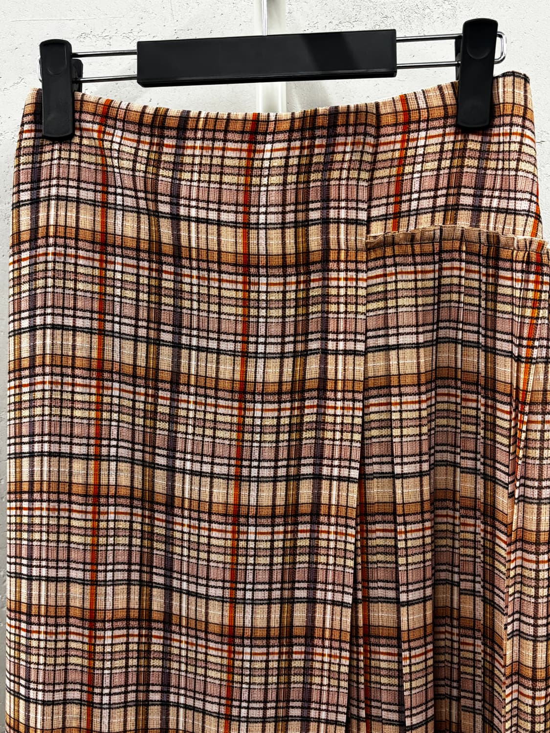 구호 체크 롱 스커트 64-94 상품이미지4