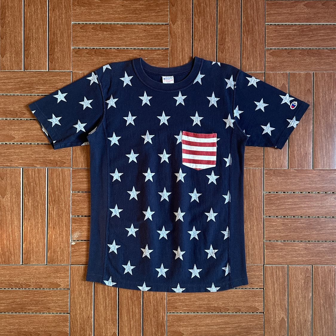 Champion revese weave pocket 1/2 tee 상품이미지1