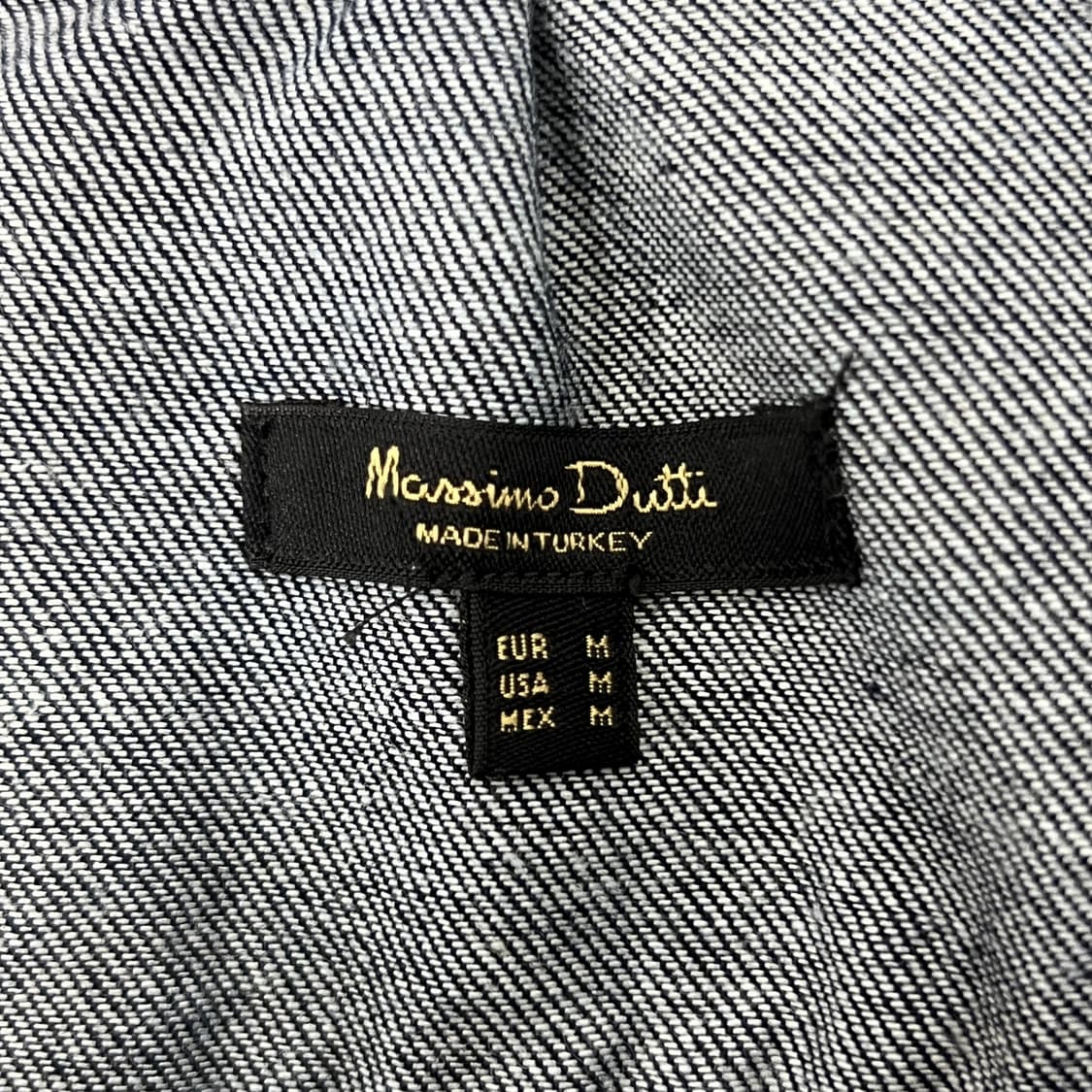 마시모두띠 플리츠 데님 롱 스커트 M 상품이미지3