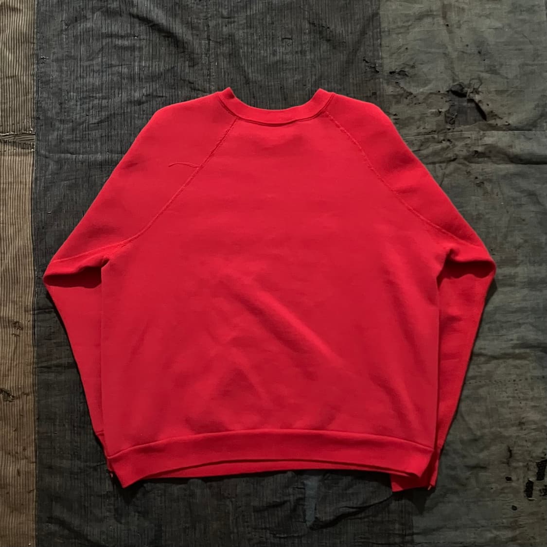 60s 오리지널 빈티지 노브랜드 스웻셔츠 레드 상품이미지3