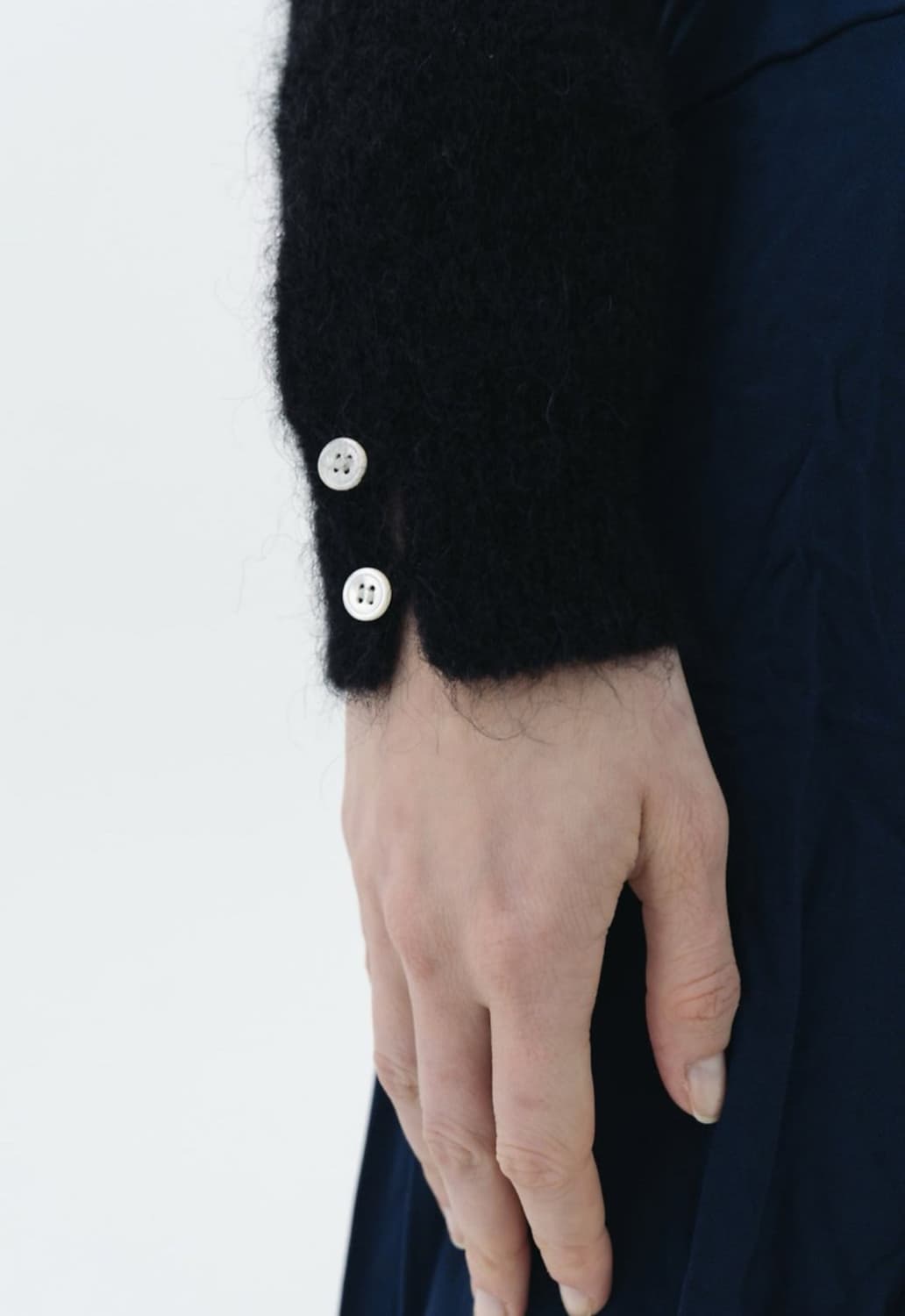 비아플레인 링커 가디건 블랙 상품이미지4