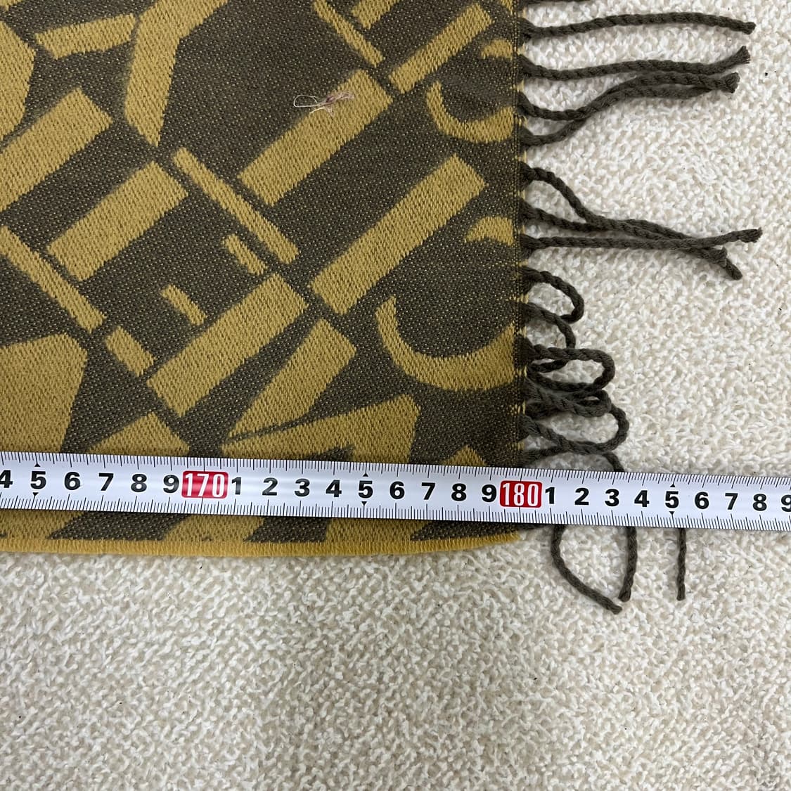 실측확인 메트로시티 테슬 머플러 숄 0130M2 상품이미지4