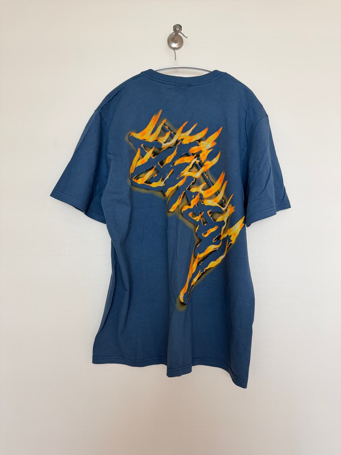 스투시 반팔 BURNING STOCK TEE - MIDNIGHT / M 상품이미지2