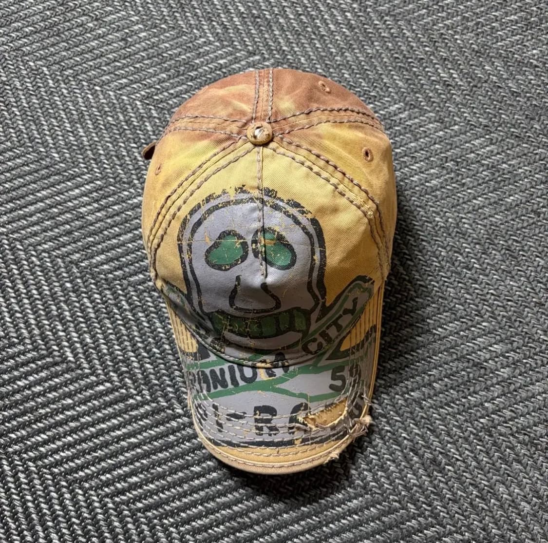 트루릴리전 디스트레스드 스트랩백 빈티지 캡모자(OS) 상품이미지2