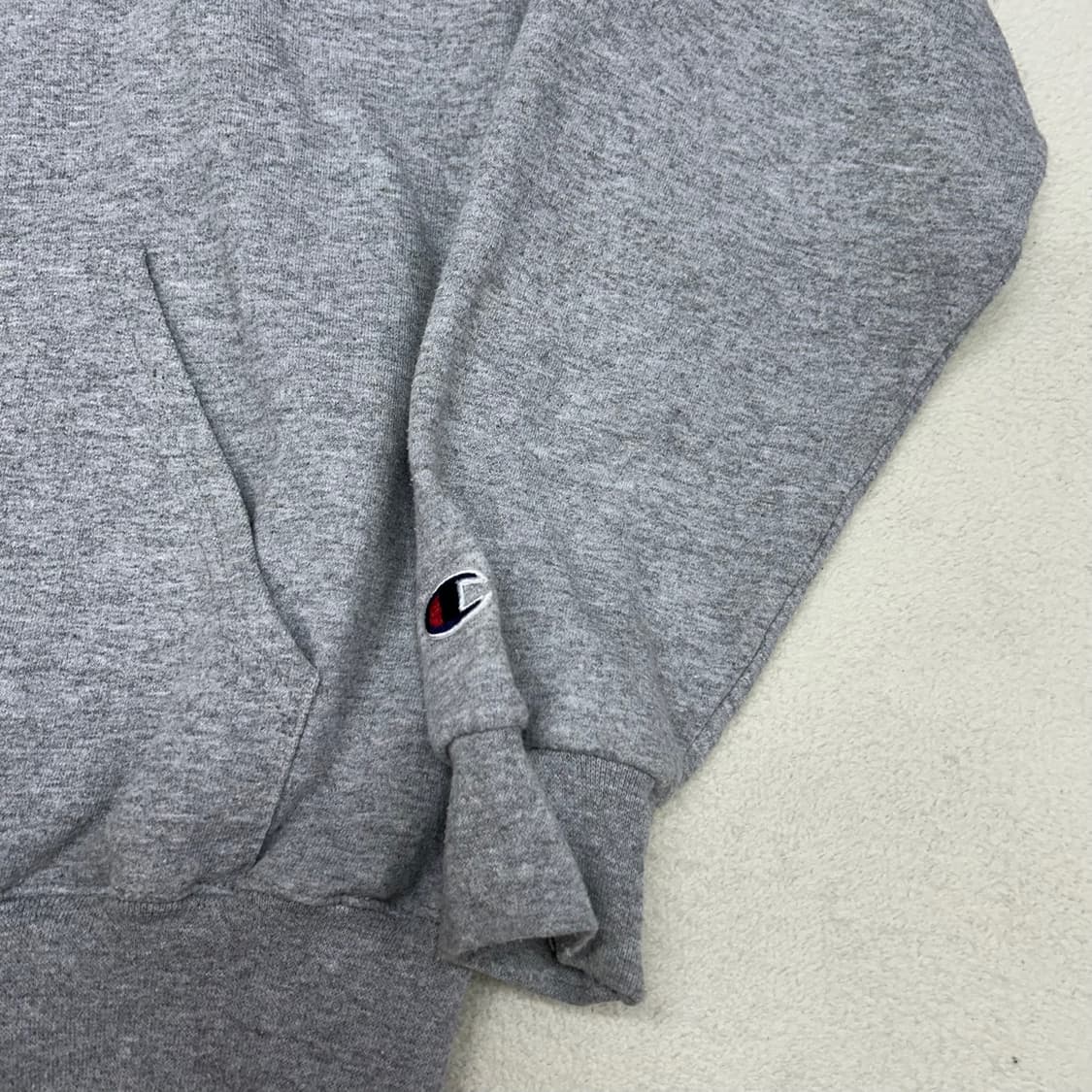 Champion gray hood zip-up 상품이미지5