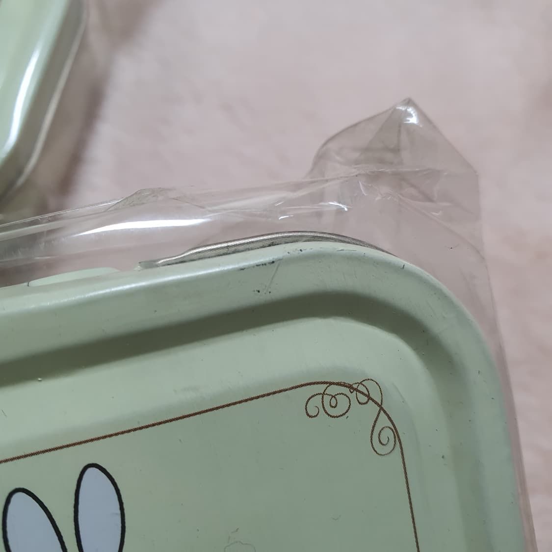 미개봉) 고전 미피 철제 2단 필통 빈티지 레트로 틴 필통 2011 상품이미지2