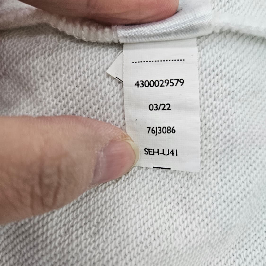 [M] 타미힐피거 라운드 스웻셔츠 맨투맨 0102YH1 상품이미지5