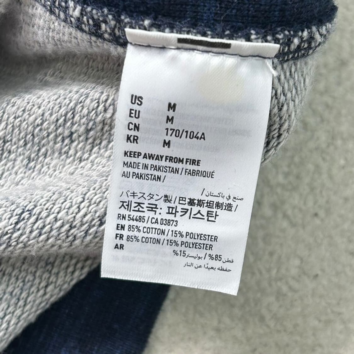 AMERICAN EAGLE 후드집업 블루 M 상품이미지5