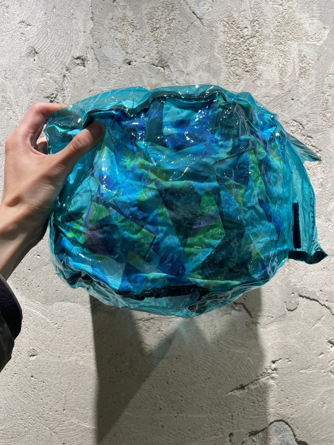 디젤 터쿼즈 pvc 토트백 상품이미지6