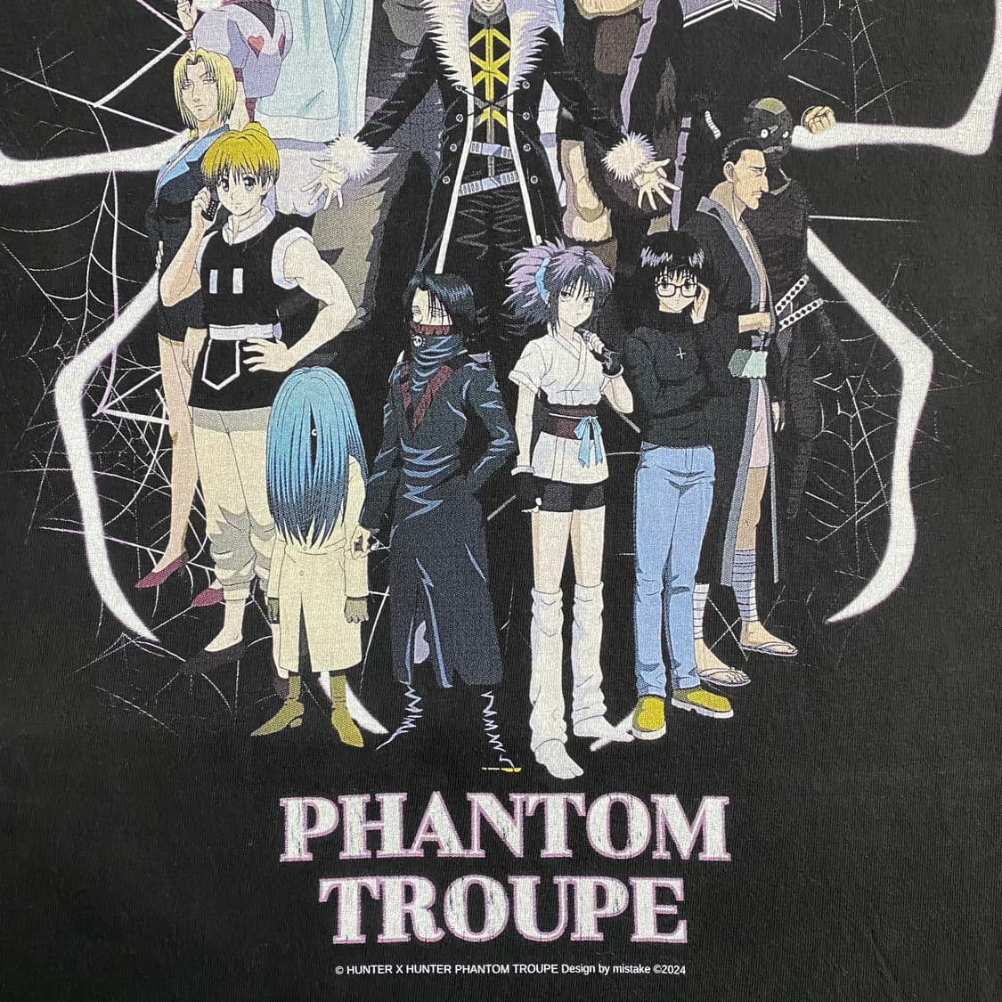 헌터x헌터 환영여단 부틀렉 애니메이션 티셔츠 상품이미지5