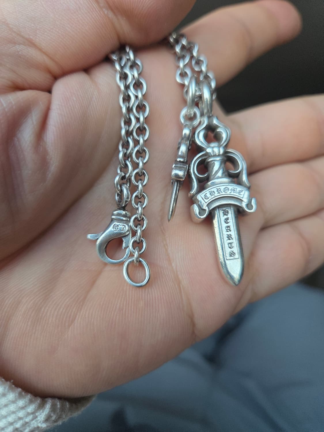 크롬하츠 더블 대거 펜던트  상품이미지7