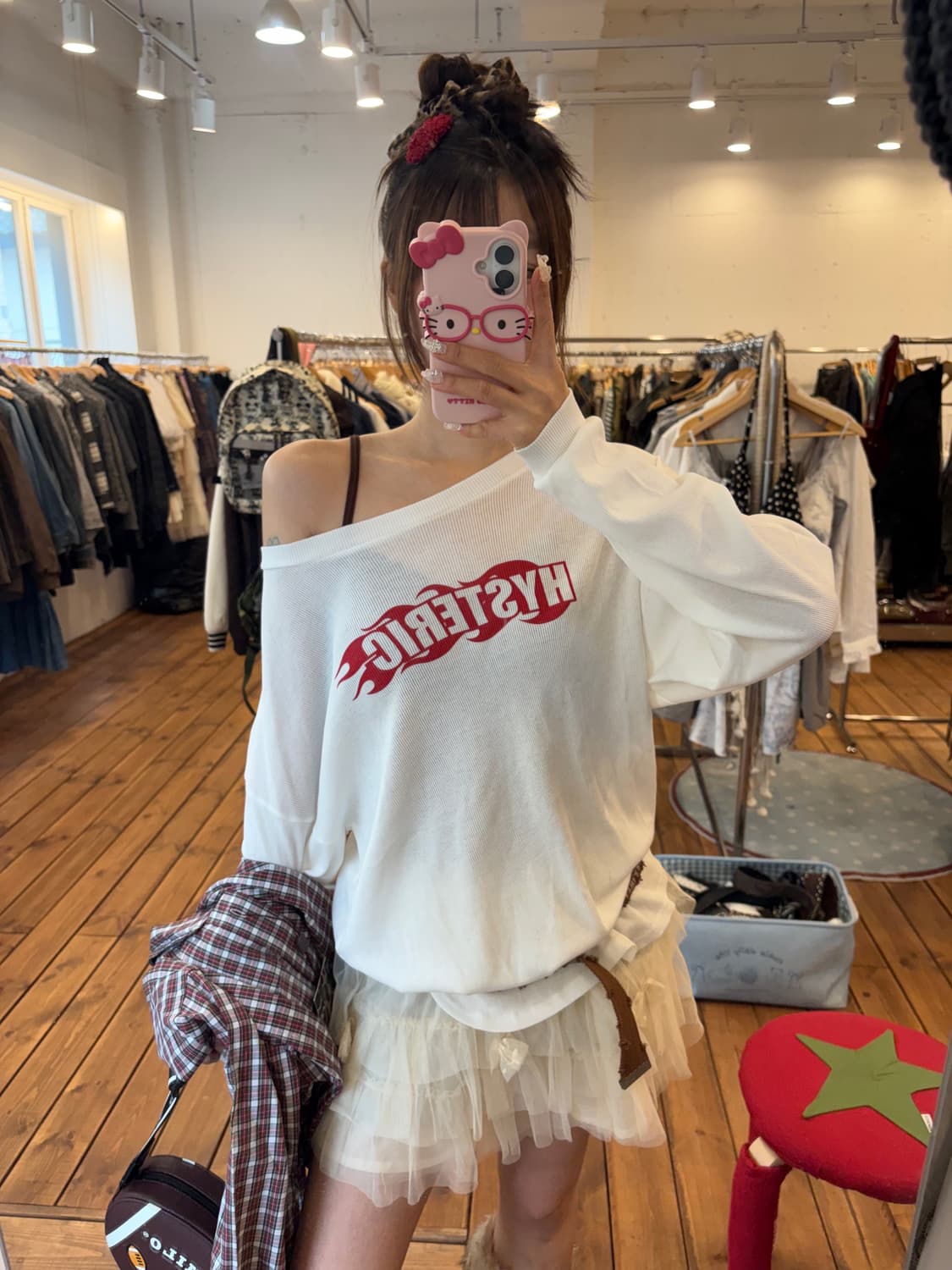 히스테릭글래머 백트임 니트 상품이미지1