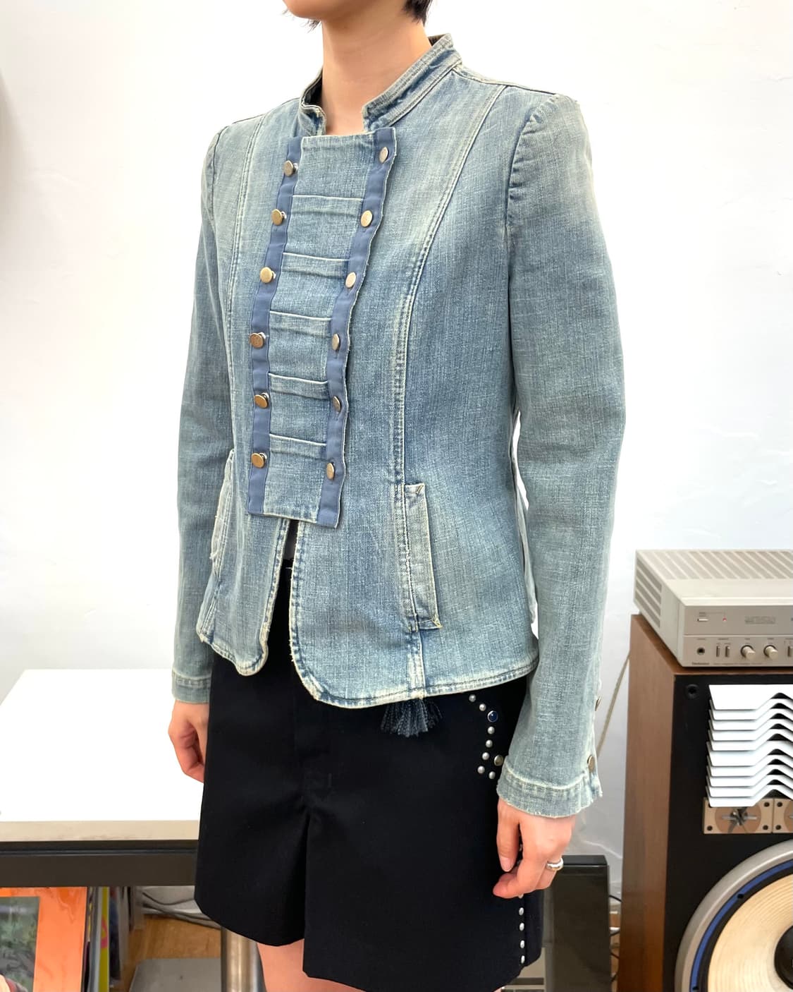 [36] 엠포리오 아르마니 데님 나폴레옹 자켓 상품이미지3