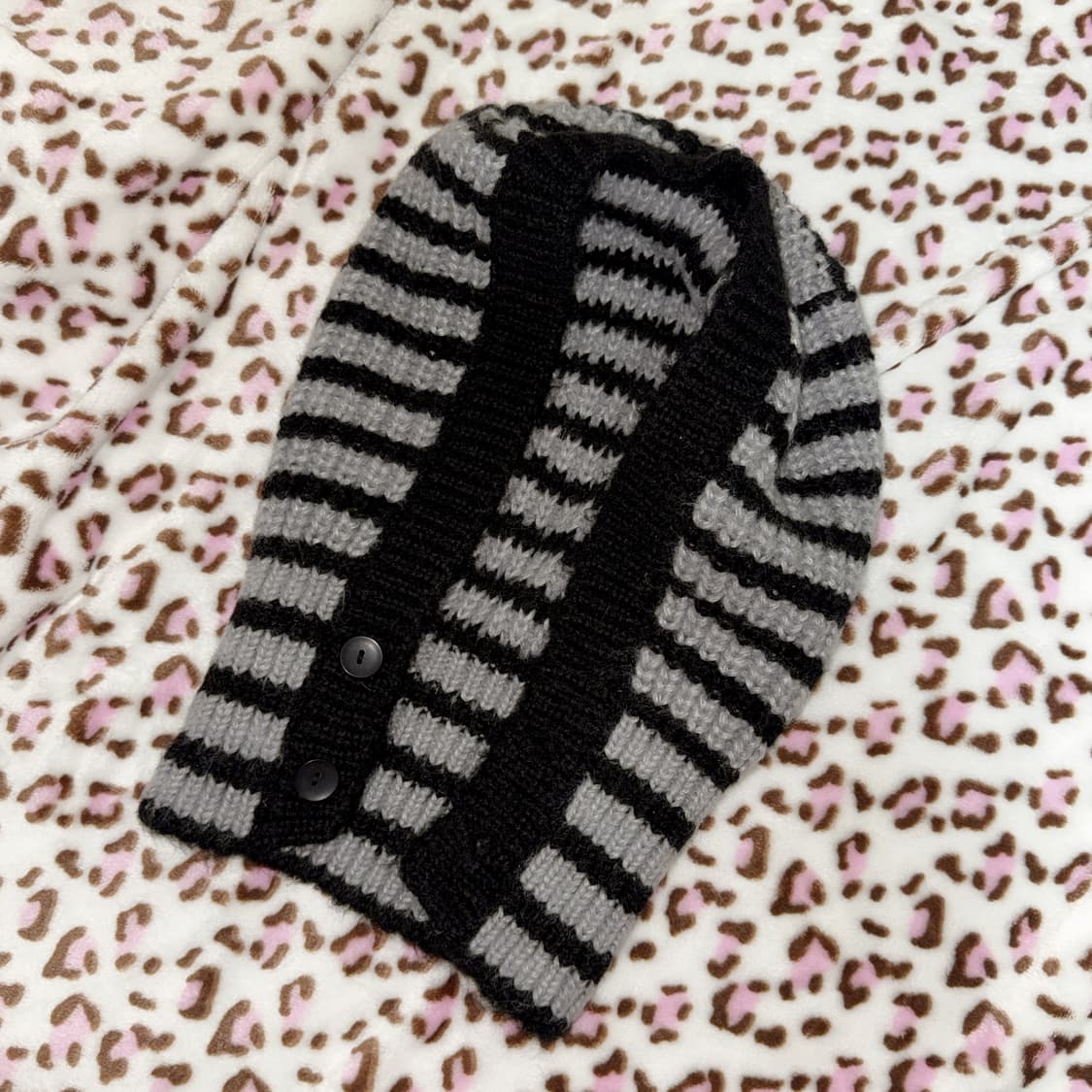 vintage 스트라이프 바라클라바  상품이미지2