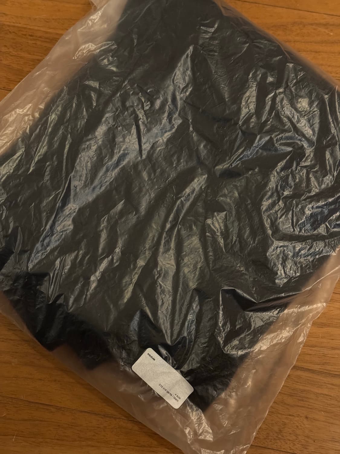 머듈 니트 팬츠 블랙 상품이미지3