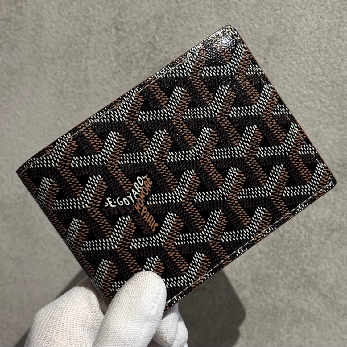 S OS사이즈 고야드 빅투와르 반지갑 블랙텐 (풀구성) 상품이미지1