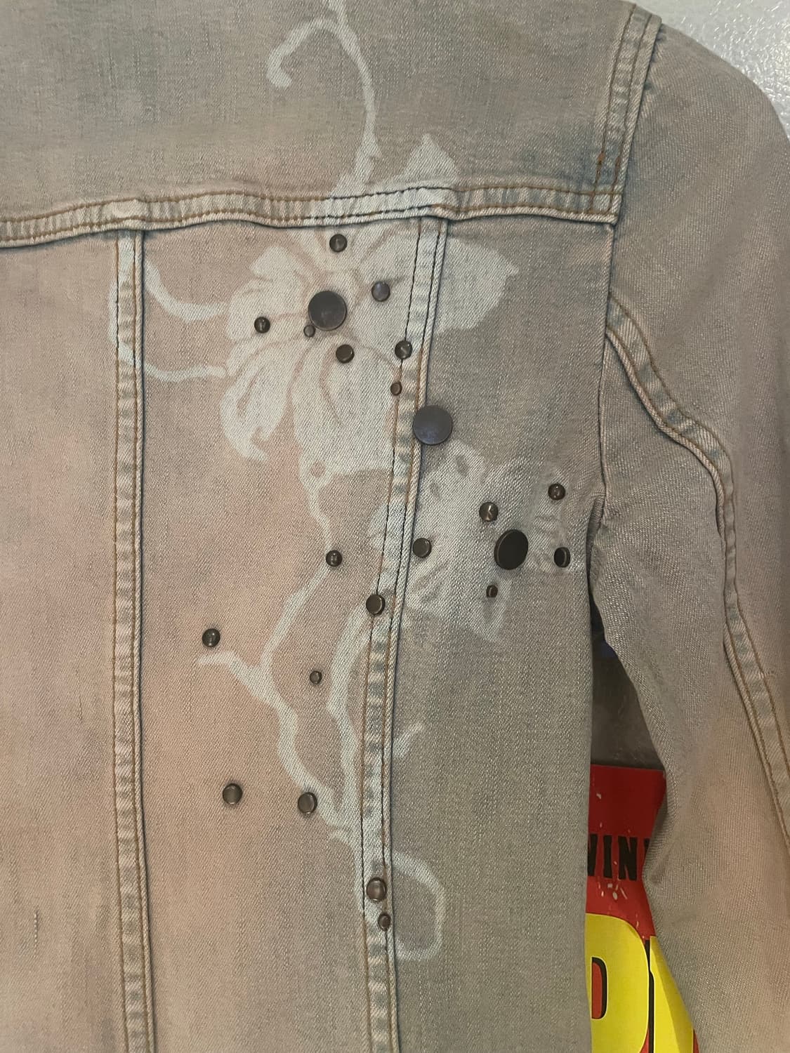 obzee 피그먼트 데님자켓 상품이미지4