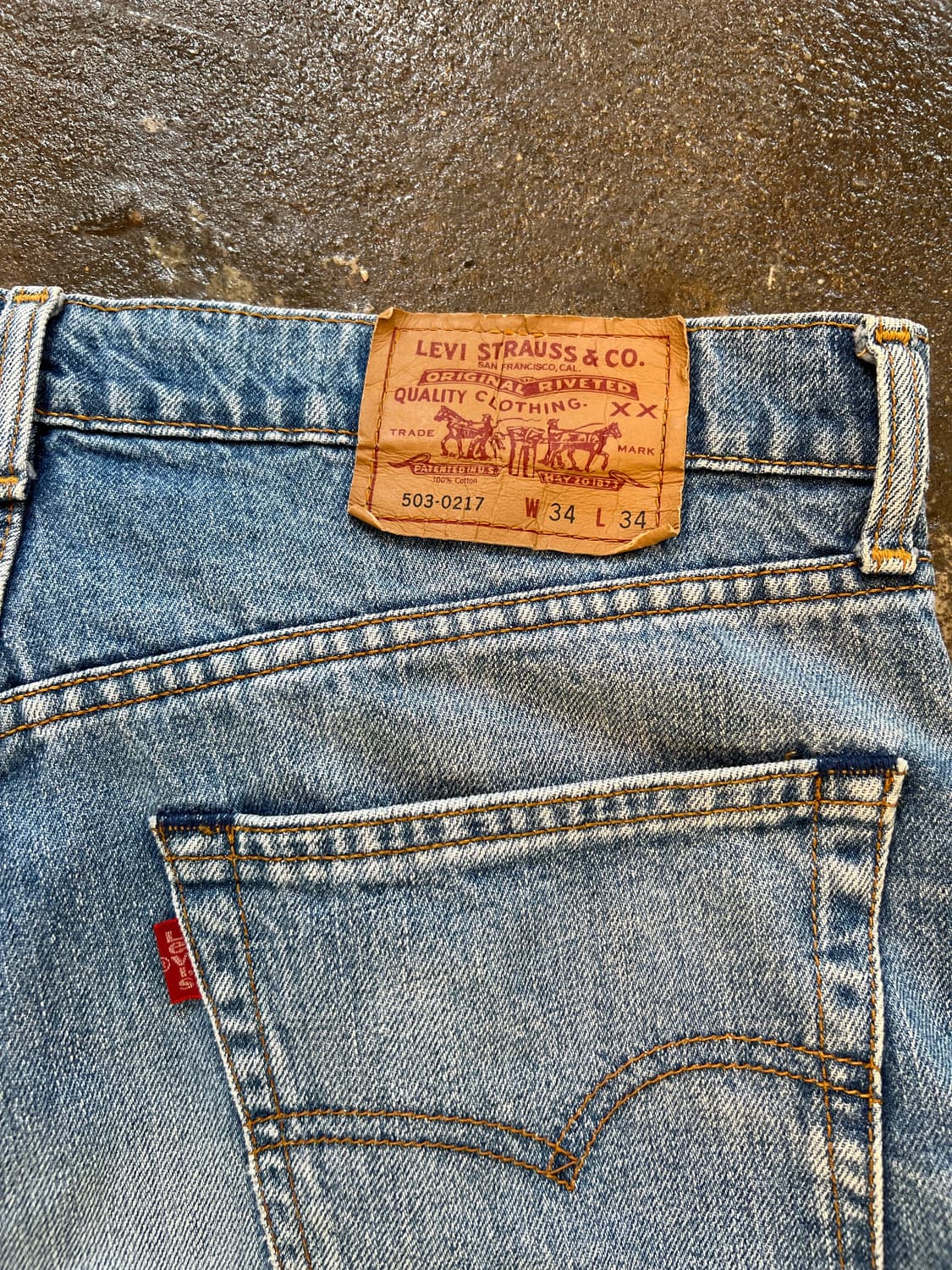 Levi’s 503-0217 데님 상품이미지5