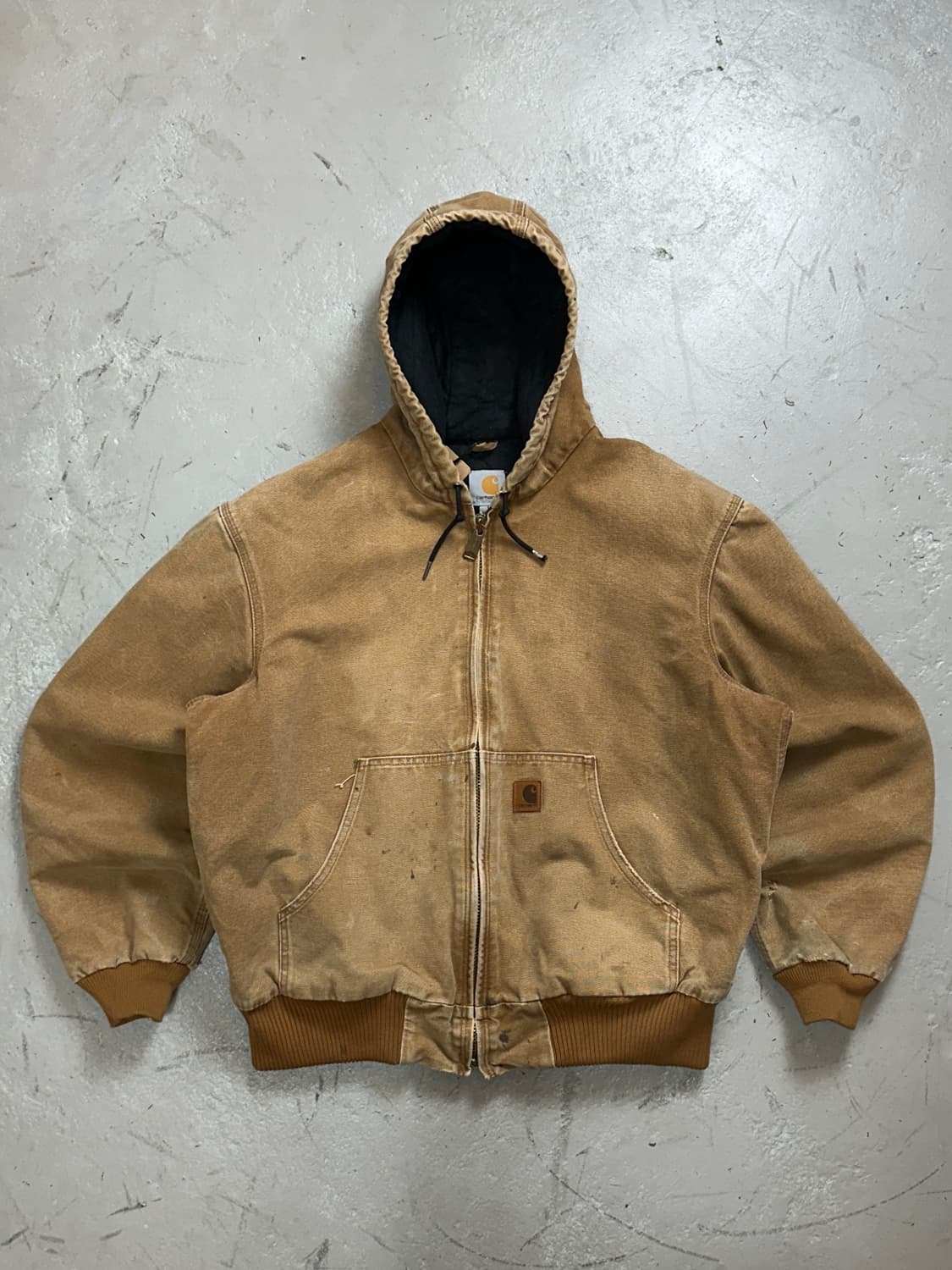 OG 칼하트 J130 액티브 자켓 칼하트 BRN 상품이미지1