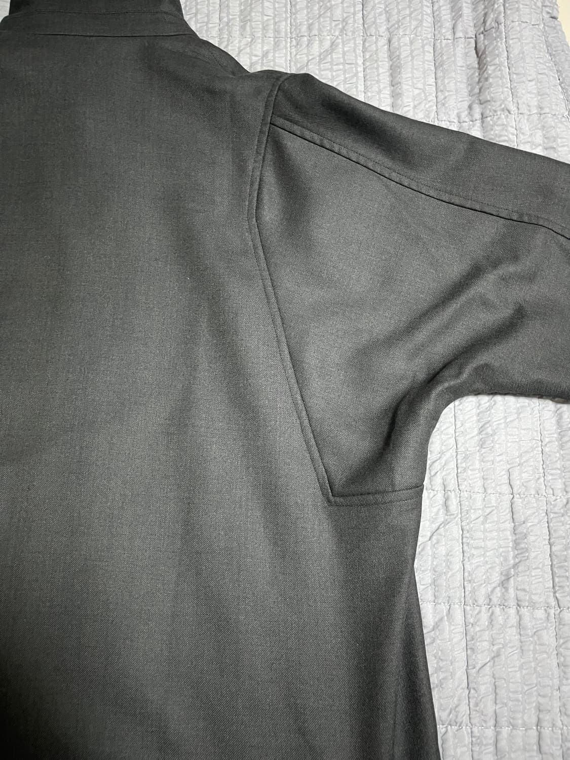 (4) irenisa 이네리사 2way 그레이 울 집업 상품이미지5