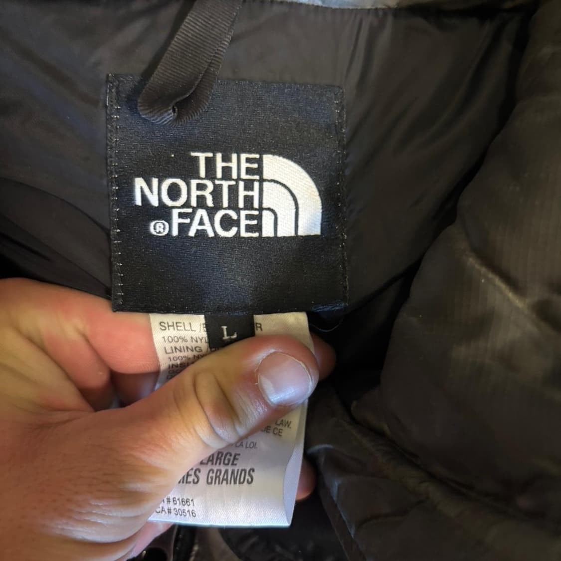 노스페이스 눕시 700 패딩 실버 그레이 상품이미지4