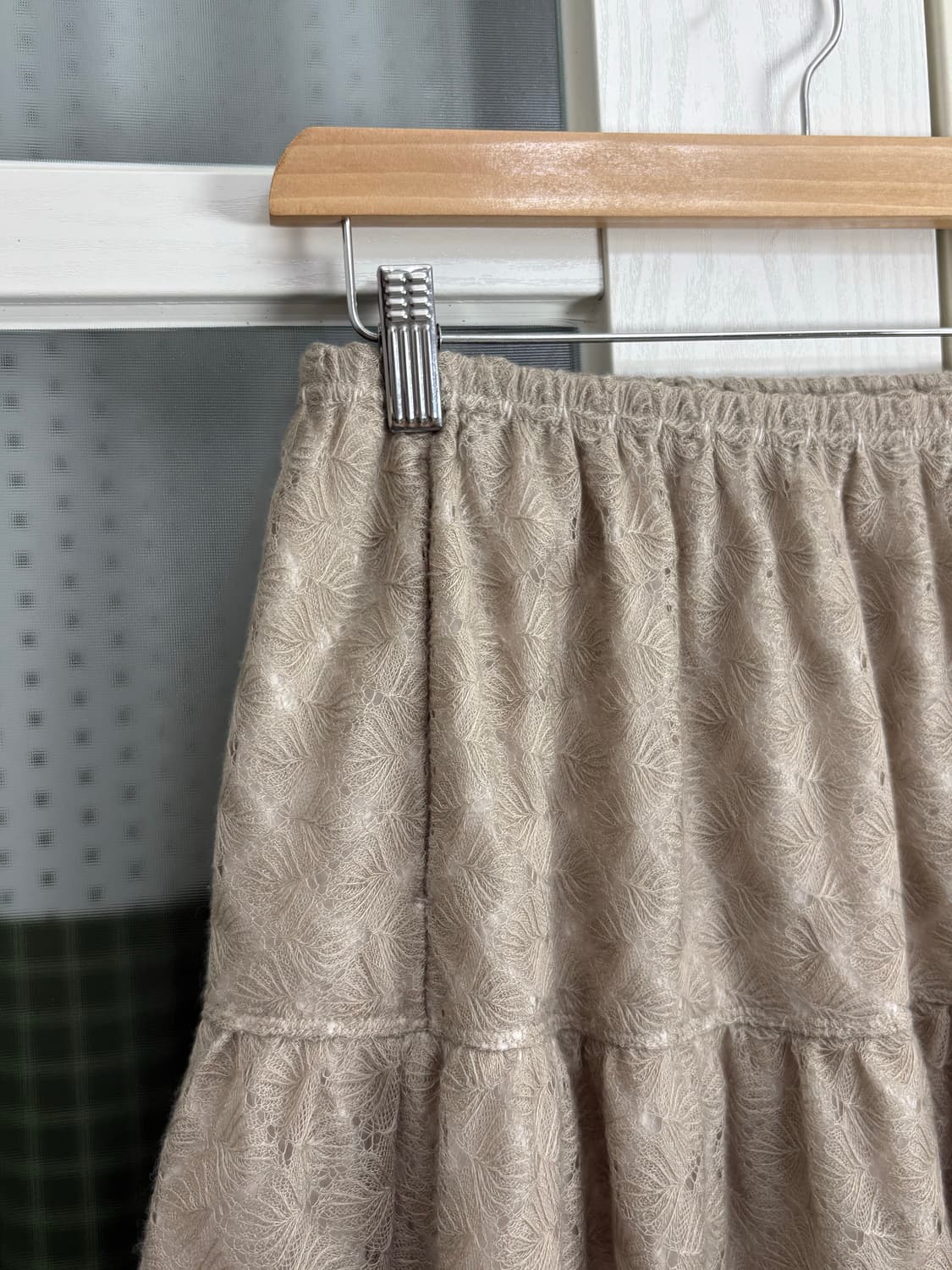 애쉬 니트 미니 스커트 상품이미지2