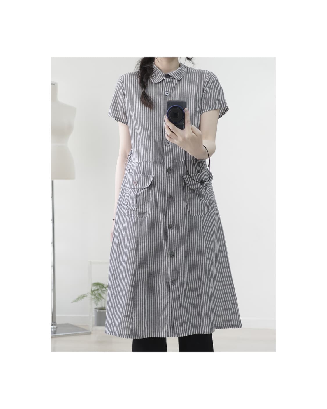 Feminae stripe one-piece 상품이미지4