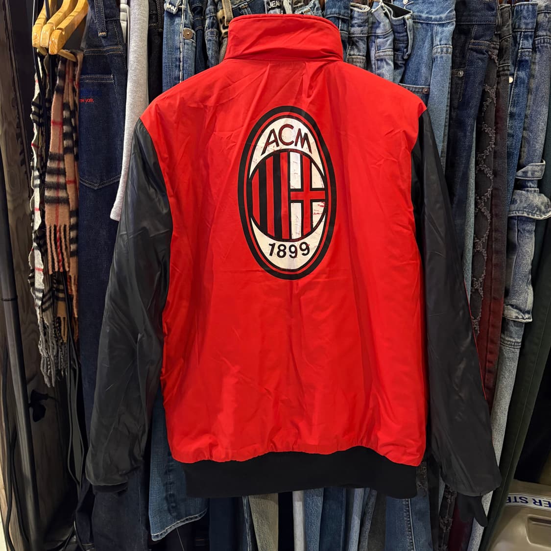 아디다스 AC밀란 리버시블 패딩 점퍼 상품이미지6