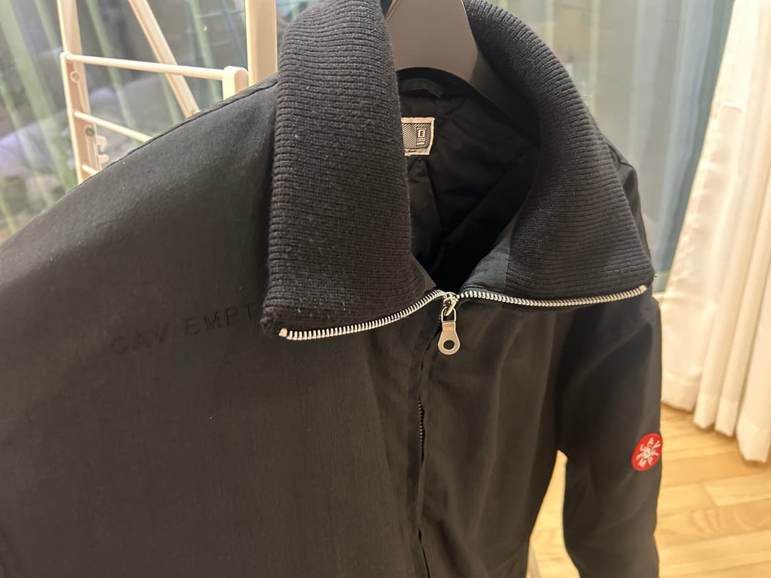 [XL] 카브엠트 립 칼라 퍼프 코트 상품이미지2