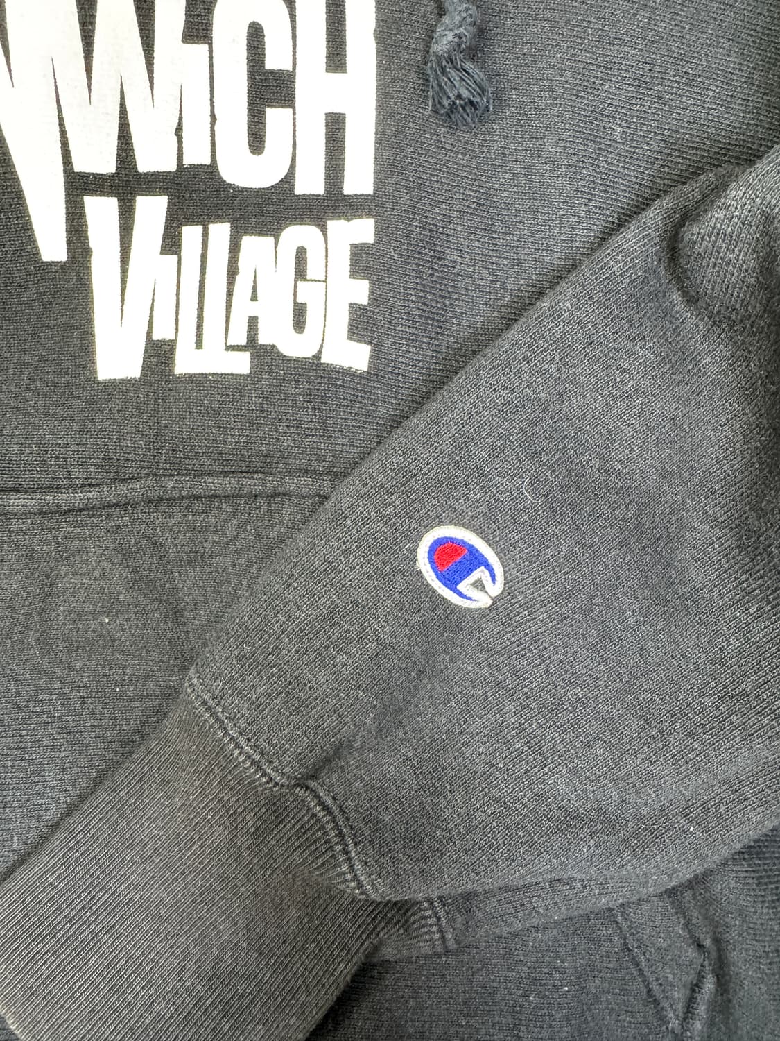 빈티지 챔피온 리버스위브 후드 GREE NWICH VILLAGE L 상품이미지4