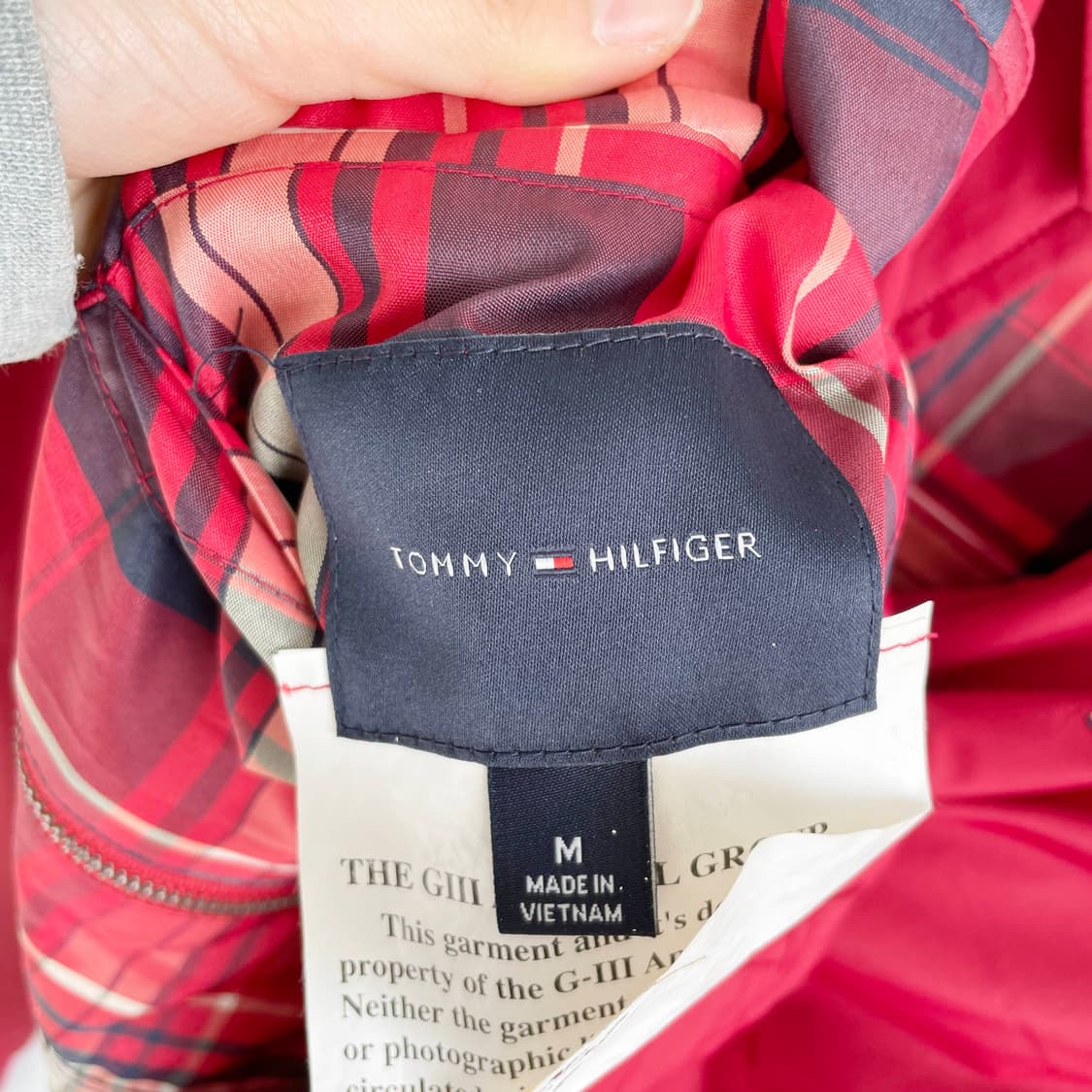 F2 타미힐피거 레귤러핏 클럽 해링턴 재킷 100사이즈 상품이미지5