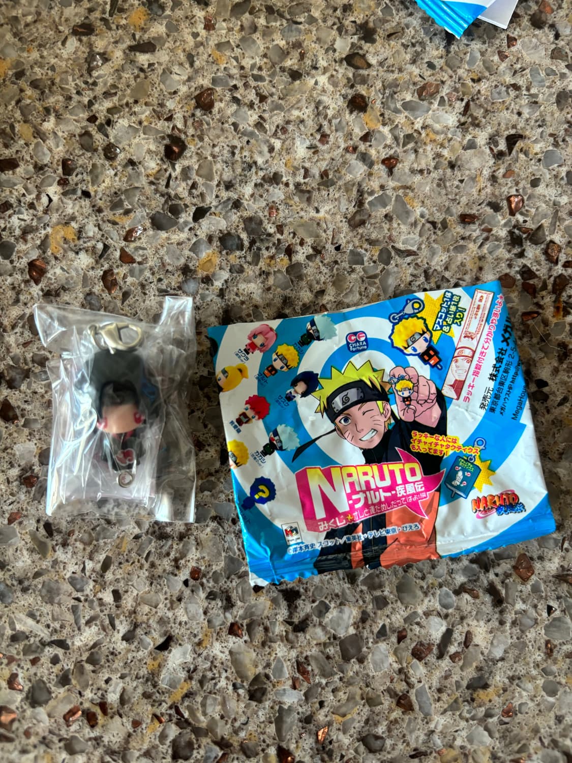 희귀고전) 나루토 캐러포춘 이타치 미개봉 키링 상품이미지1