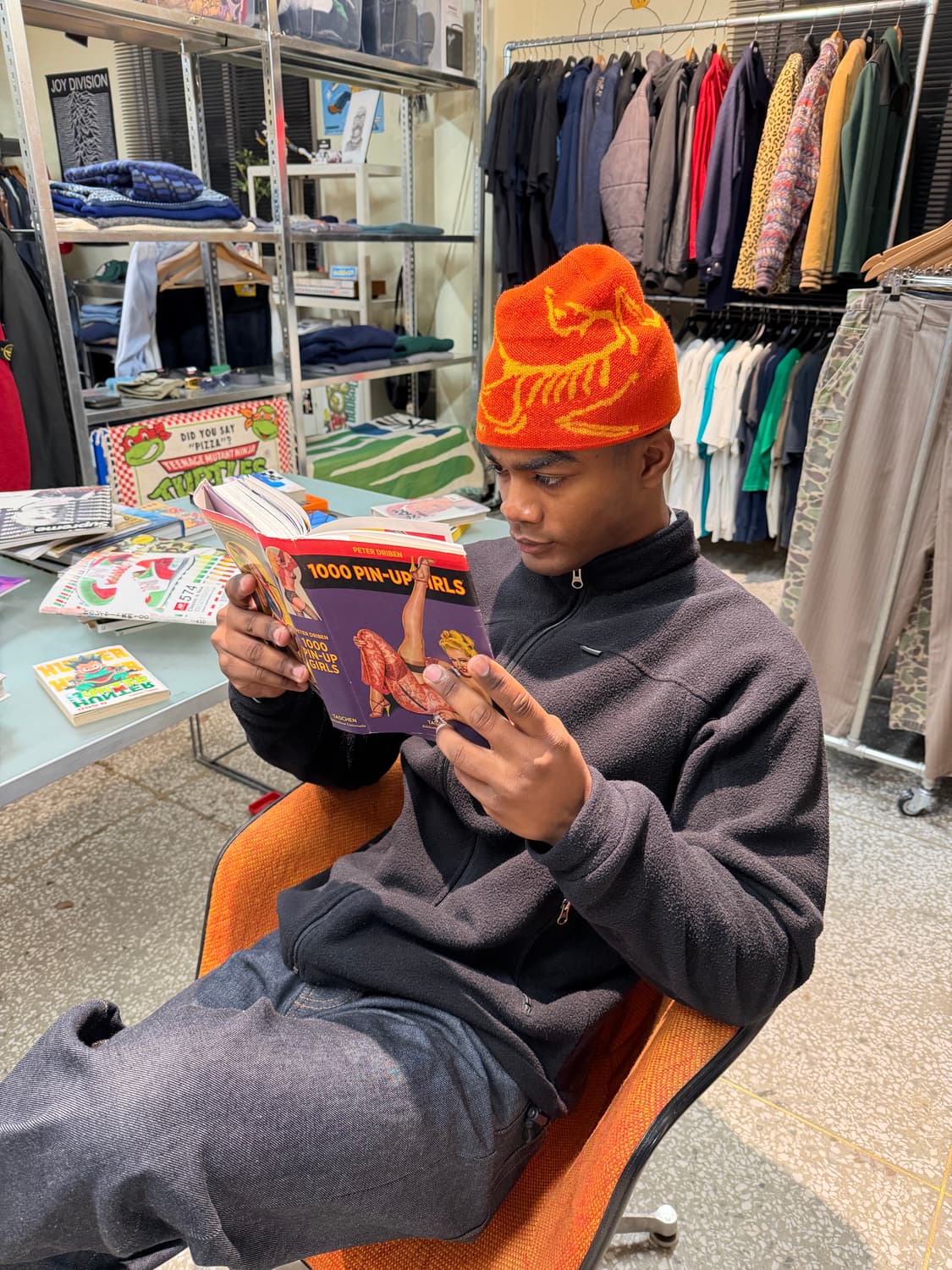 90s 올드 슈프림 플리스 집업 자켓 상품이미지3