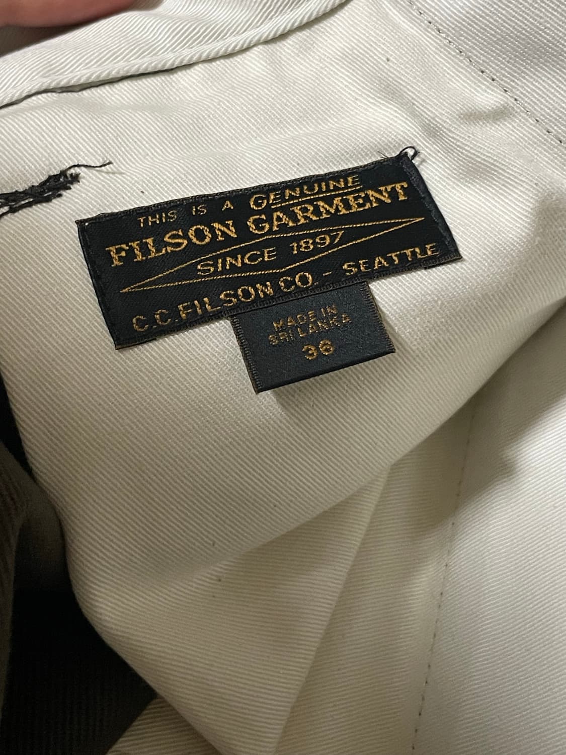 [36] 필슨 Filson 러기드 트윌 유틸리티 팬츠 루트 브라운 상품이미지6