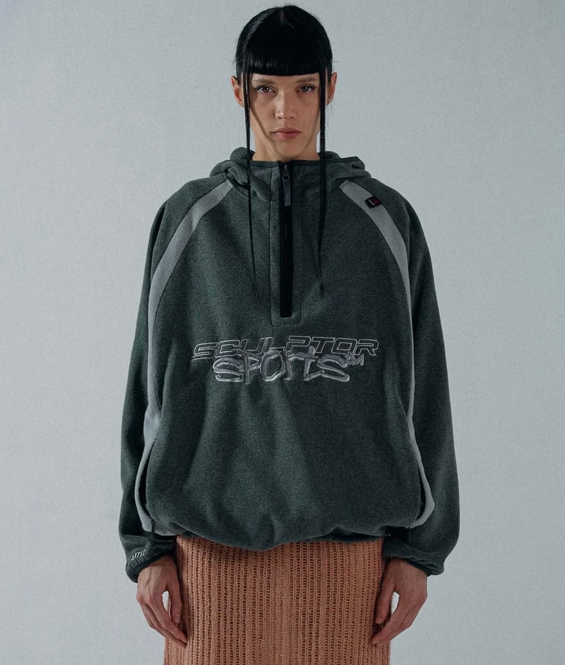 폴라텍 아노락 풀오버 그레이 상품이미지1