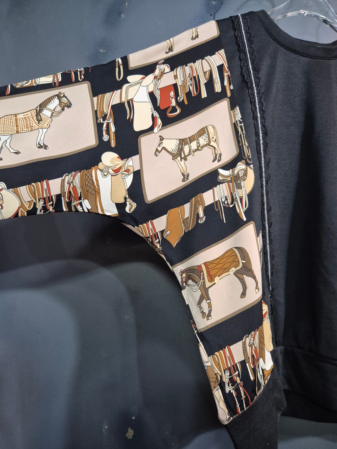 말그림 패턴 티셔츠 프리사이즈 55 66 77  상품이미지7