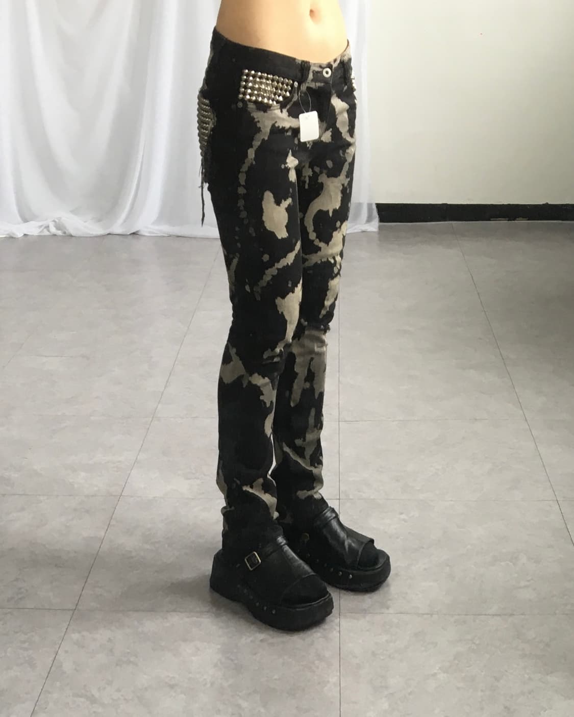 z.vargas stud dyed pants 상품이미지6