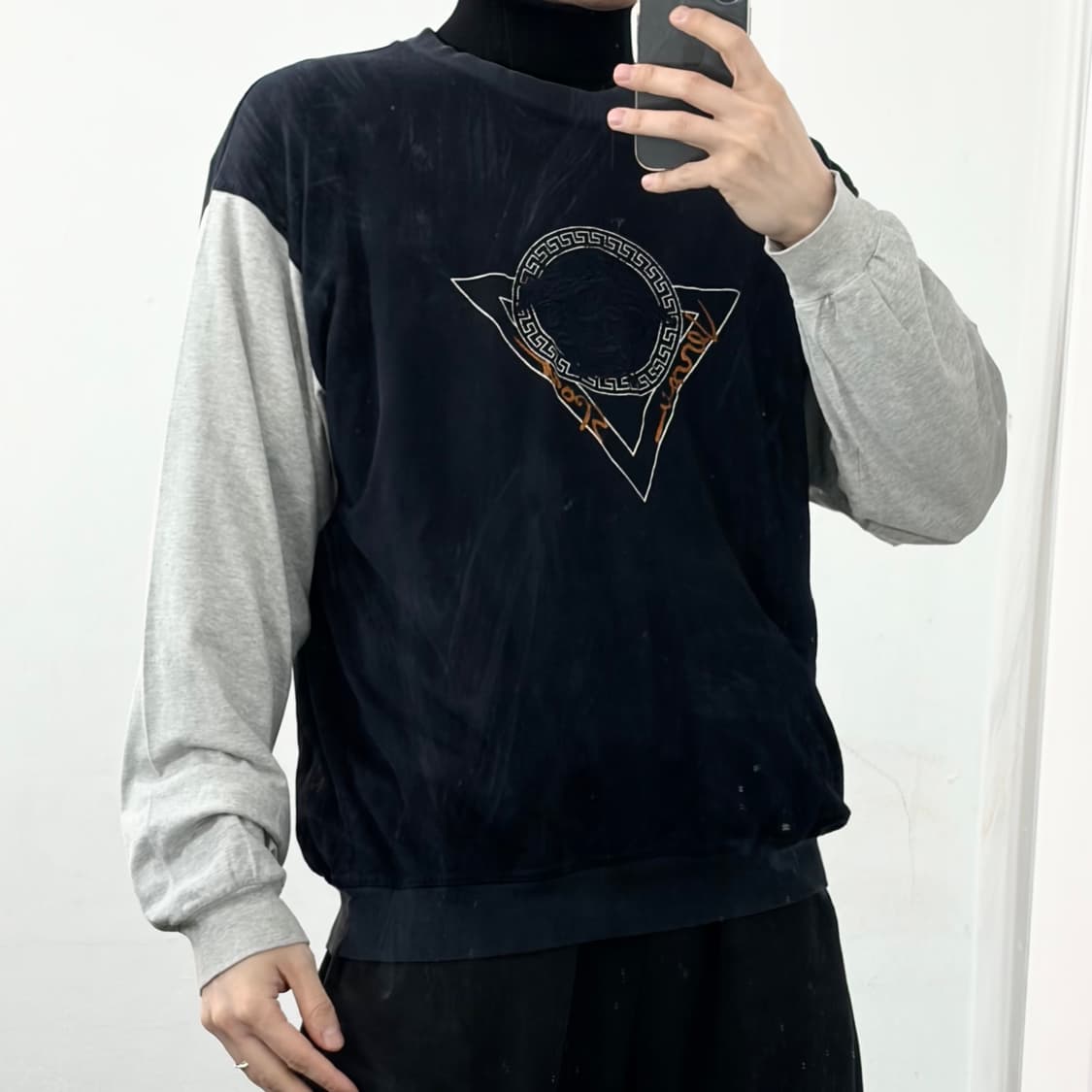 베르사체 메두사 로고 롱슬리브 상품이미지2