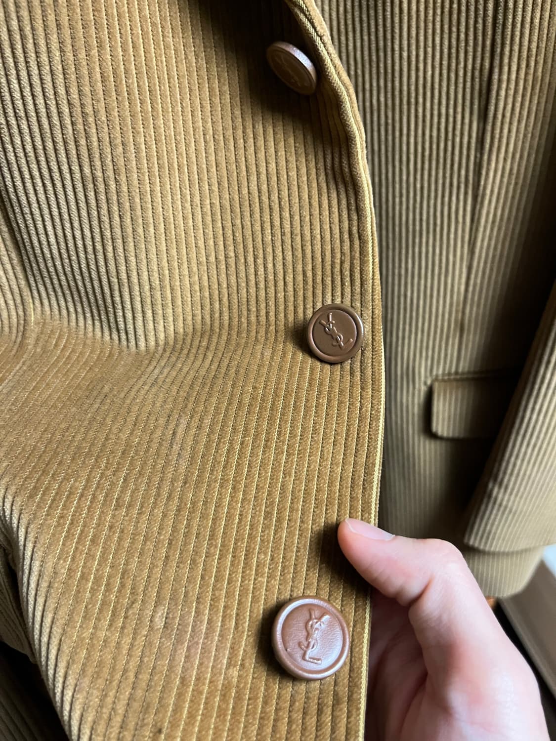 입생로랑 코듀로이 블레이저 상품이미지3