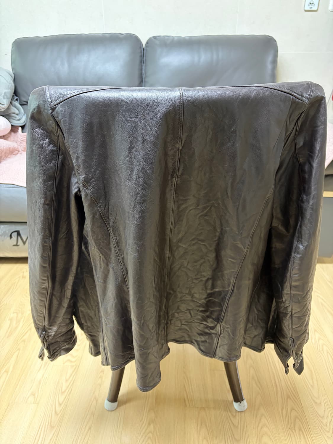 Carpe Diem leather jarcket 상품이미지2